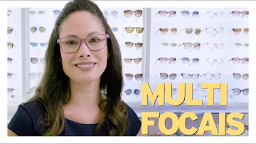 Como funciona lente de óculos multifocal?