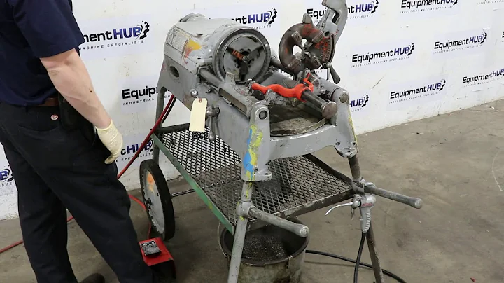 Ridgid 535 1/2" to 2" Electric Pipe Threading Machine, Threader