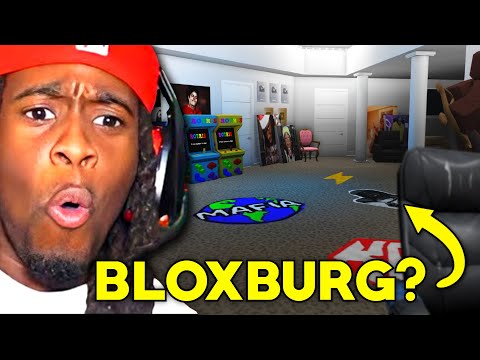 Building Kai Cenat's Room in BLOXBURG!