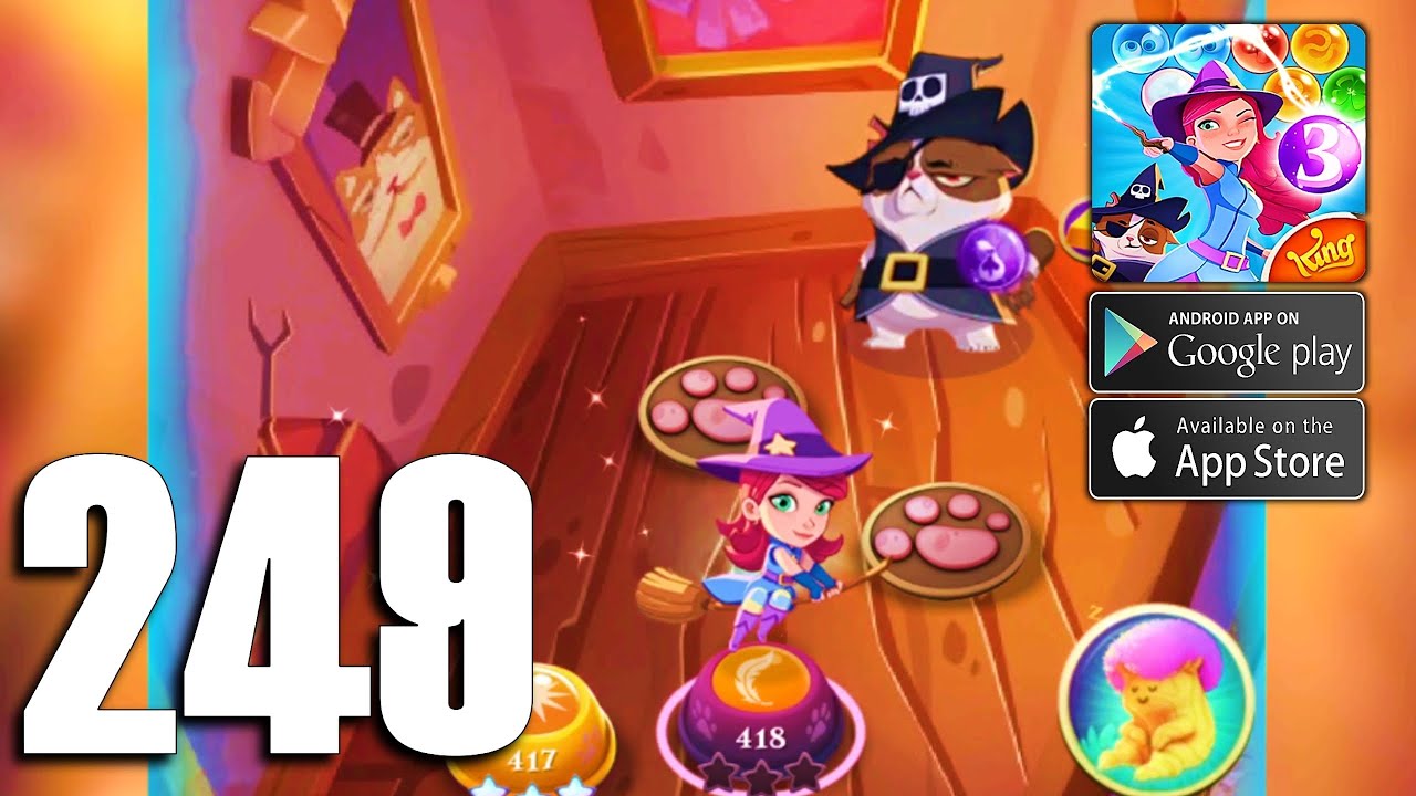 Bubble Witch Saga 3 249 Gameplay Walkthrough Stage 418 Android IOS YouTube bubble-witch-saga-3-249-gameplay-walkthrough-stage-418-android-ios-youtube