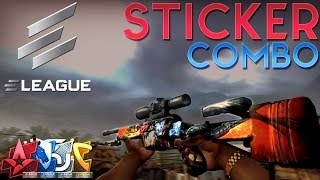 ELEAGUE TROPHIES LEAKED! ELEAGUE Atlanta Sticker Combinations! CS:GO Major 2017 [Sticker Combo]