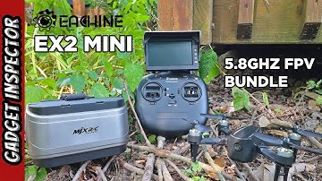 Eachine EX2 Mini Drone 5.8ghz FPV Bundle Review