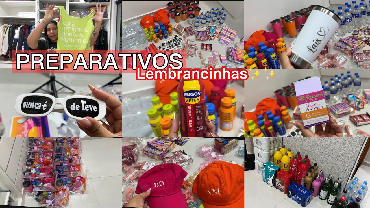 PREPARATIVOS PARA O MEU ANIVERSÁRIO DE 25 ANOS| Lembrancinhas +bebidas e churrasco✨