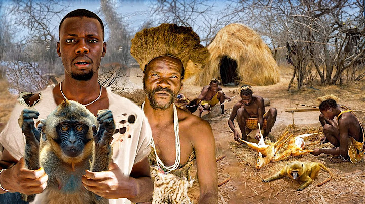 Pasé 48 horas cazando y comiendo monos con la tribu Hadza de Tanzania