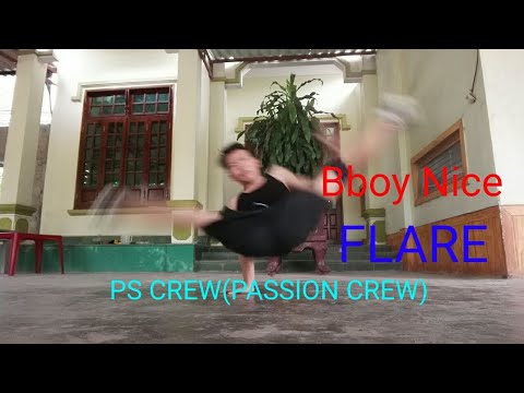 Flare practice / Power move basic / Bboy Nice PTrick