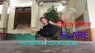 Flare practice / Power move basic / Bboy Nice PTrick