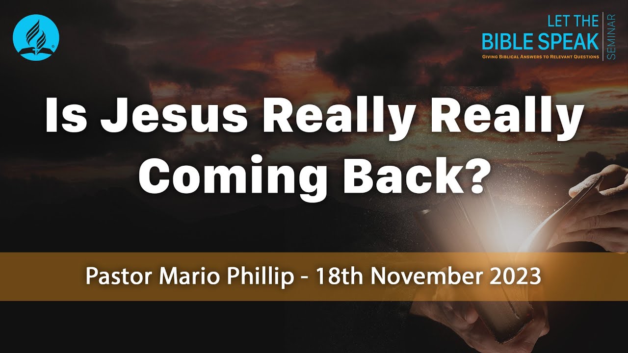 Is Jesus Really Really Coming Back? - Pastor Mario Phillip - YouTube