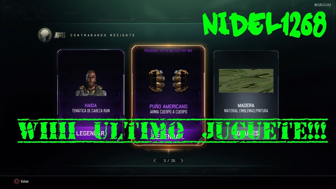 antenna BLACK OPS 3 - LUCILLE ESTA CABREADA