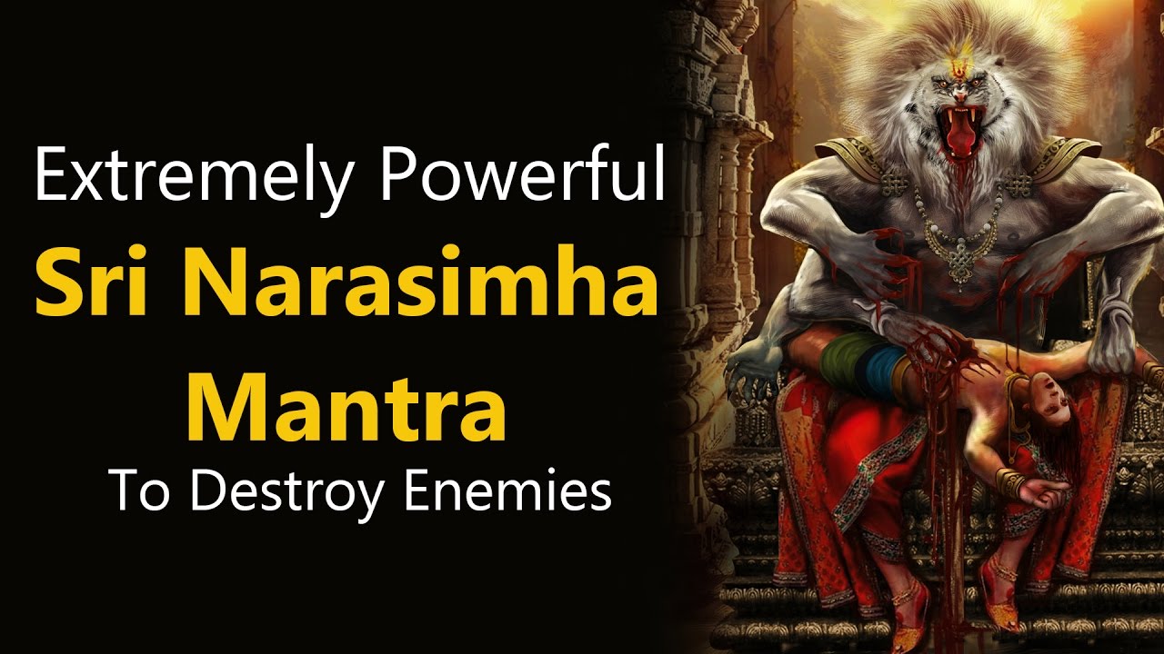 Extremely Powerful Shri Narasimha Mantra By Srimati Ramadevi Rao  ISKCON Desire Tree