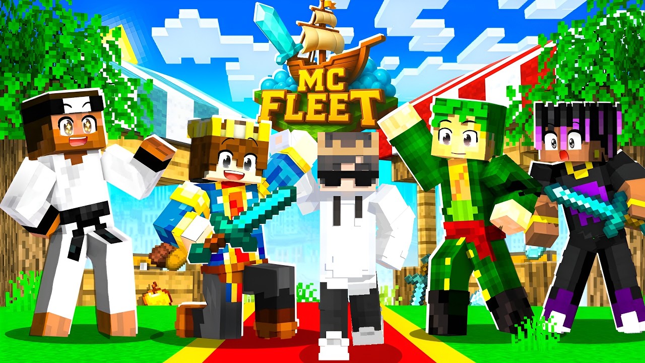 Chill Minecraft LIVE 🔴 MC Fleet Server | Fun With Friends! - YouTube