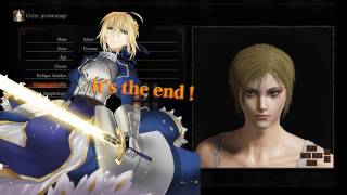 DARK SOULS III | Saber - Fate/stay night | Female Character Creation