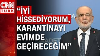 Saadet Partisi Genel Başkanı Temel Karamollaoğlu Koronavirüse Yakalandı