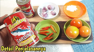 KALO DIMASAK SEPERTI INI, IKAN SARDEN KALENG PASTI LEBIH ENAK - resep ikan sarden kaleng