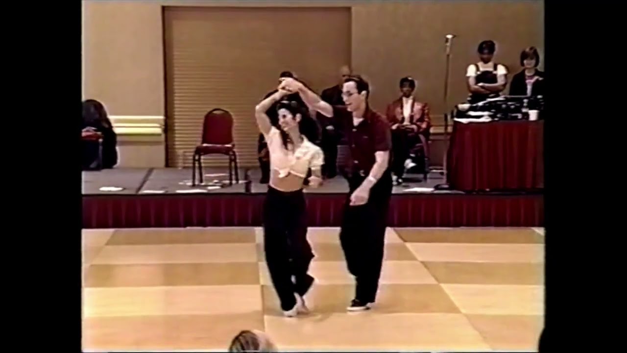 ALHC 2001 Am Showcase Finals Marty Klempner Alison Scola