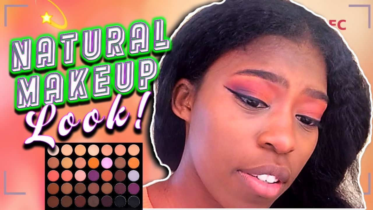 NATURAL MAKEUP USING MORPHE 35N PALETTE | MSSTARSMILE