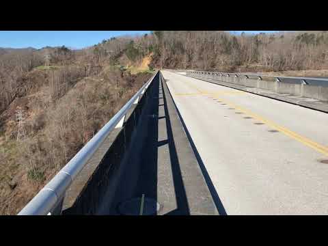 Water release from Fontana Dam