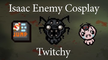 the binding of isaac enemy cosplay | twitchy