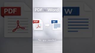 PDF ke Word di HP Tanpa Aplikasi | Clean Mobile Workflow #tanpaaplikasi
