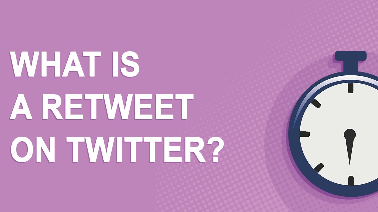 What is a retweet on Twitter? - YouTube
