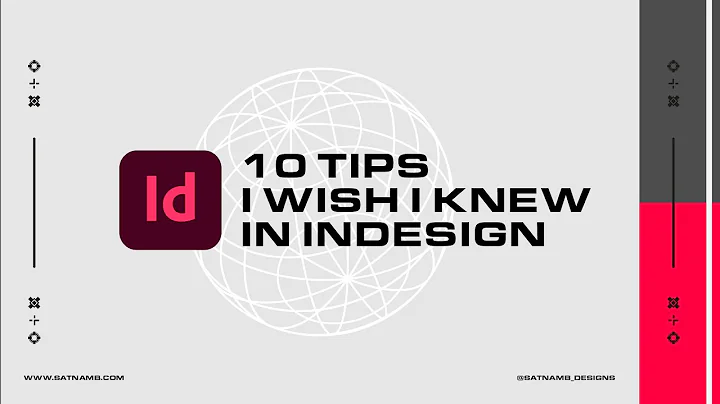 10 Tips + Tricks I Wish I Knew In Adobe InDesign[2021] - DayDayNews