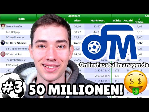 50 MIO MARKTWERT nach nur 7 Wochen?! ⚽ OFM Online Fussball Manager #3