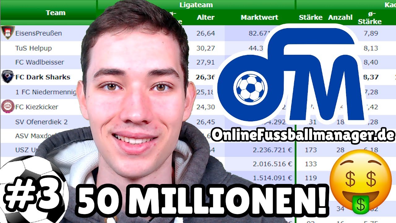 50 MIO MARKTWERT nach nur 7 Wochen?! ⚽ OFM Online Fussball Manager #3