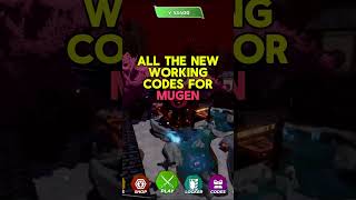 All New Codes in MUGEN Roblox (Update)
