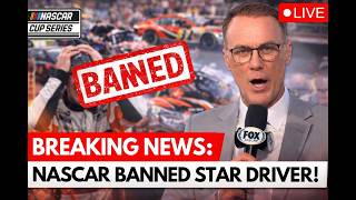 🚨 NASCAR IN CRISIS! STAR DRIVER BANNED FROM PHOENIX RACE AND STUNS FANS!