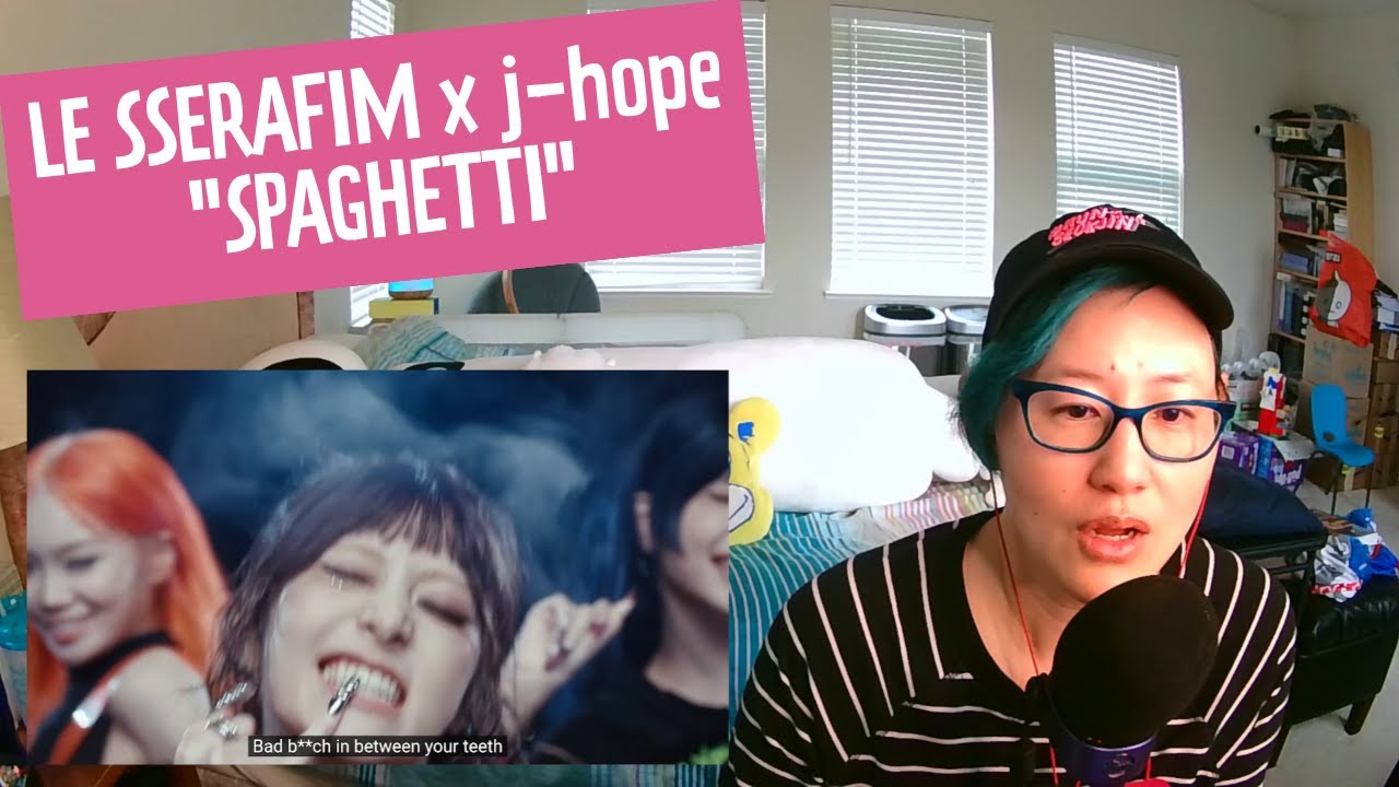 LE SSERAFIM (레세라피ム) «SPAGHETTI (с участием Джей-Хоупа из BTS)» ОФИЦИАЛЬНАЯ РЕАКЦИЯ НА MV