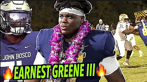 Earnest Greene III (St. John Bosco,CA) 6'5 330  4-...