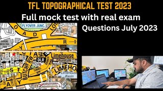 ⁣Tfl Topographical Test 2023/ Full Mock Test with the real exam questions/TFL mock test 2023/SA PCO