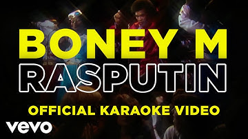 Boney M. - Rasputin (Official Karaoke Video - Big and Strong)