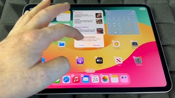 How to Remove Widgets from Home Screen on iPad Pro 11"