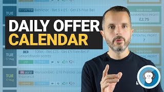 Daily Offer Calendar: matched betting reload offers | OddsMonkey Bites screenshot 3