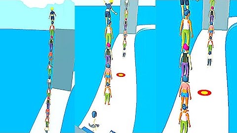 Stack Human Tower 3D - All Level Gameplay ios Android gaming new update level pro