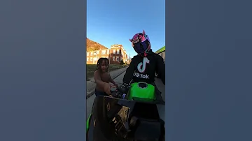 I Let A Random Kid Rev My Bike This Happened Shorts 