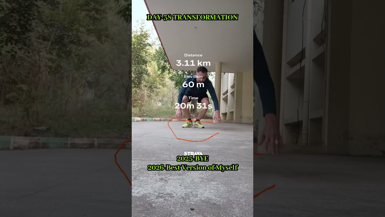 Restart-Running Day-38.            