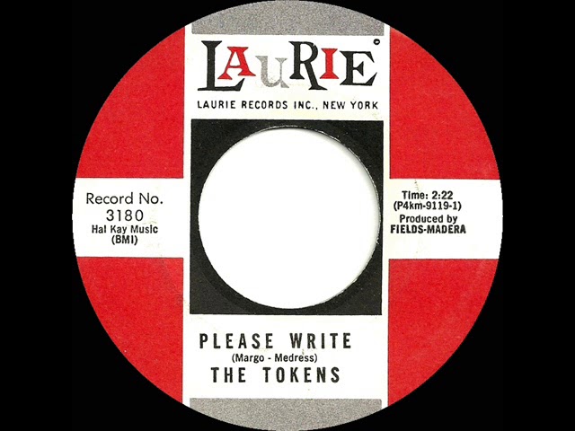 Ver 1963 Tokens - Please Write en YouTube Ver 1963 Tokens - Please Write en YouTube