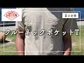 【DANTON】ダントンの夏の定番　クルーネックポケットTシャツの紹介