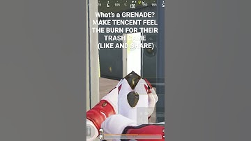 Grenade? WHAT GRENADE? LIKE AND SHARE - TRASH TENCENT FEEL THE BURN - PUBG NEW STATE NOW NOW NOW