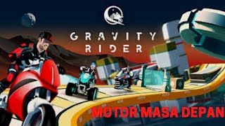 Gravity rider | Gameplay gravity rider | game motor masa depan |android| screenshot 5