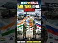 The India and Russia will sign a Military Logistics Pact #viral #facts #india #russia