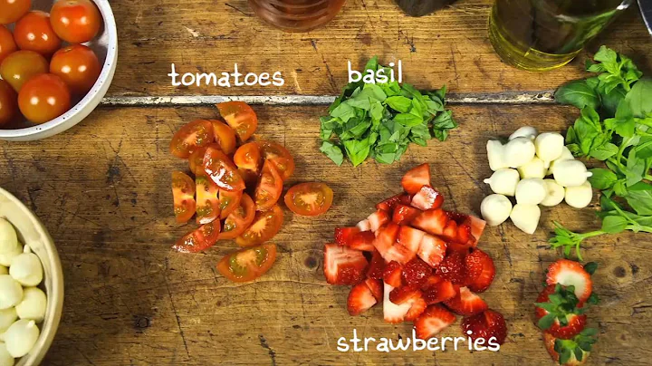 Tomato and Mozzarella Salad...with a twist