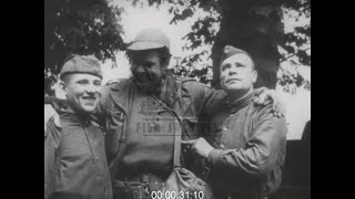 U.S. and Soviet Troops Meet, 1945 - Film 1092130