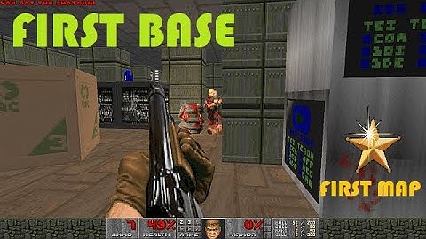 Doom 2: First Base by StarSpun5000 / UV blind run ~ 6 missing monsters