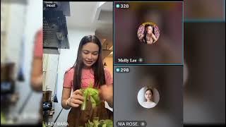 Rara melly Nia Sahur bareng.. Ghibahin kakaknya Aulia n cahu #rara #mellylee #nia #auliada4