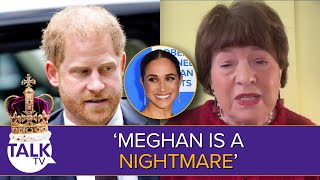 'Prince Harry LOVES Taking People To Court' | 'Meghan Markle Is A Nightmare' | Angela Levin