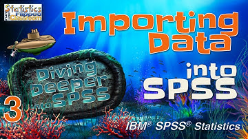 Importing Excel, CSV, and Text Data into SPSS (Ep.3)