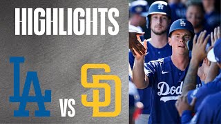Dodgers Spring Training Highlights - Dodgers vs Padres (Feb 22, 2026) 