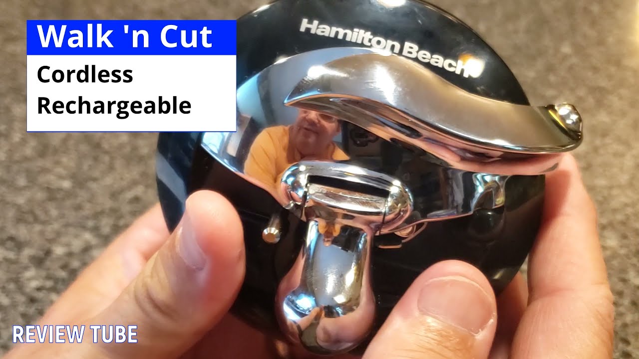 Hamilton Beach Walk 'n Cut Can Opener Model 76501G YouTube